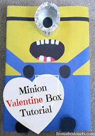 Image result for Minion Overalls for Valentine Box