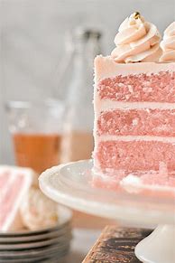 Image result for Pink Champagne Cake Hough Bakery