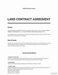 Image result for Land Contract Examples