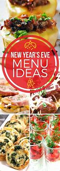Image result for New Year's Eve Menu Ideas