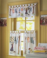 Image result for Laundry Room Themed Curtains