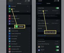 Image result for iPhone Mobile Data Button