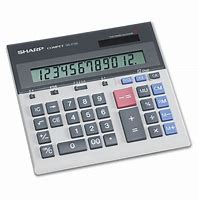 Image result for Sharp Calculator Tape