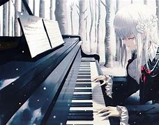 Image result for Anime Playing Piano Base