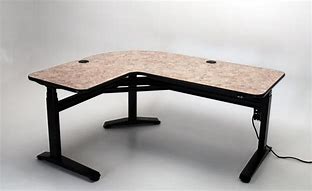 Image result for L-shaped Adjustable Desk