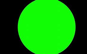 Image result for Pretty Circle Yellow with a Green Screen