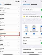 Image result for iPhone Reminder Notification