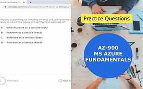 Image result for Azure AZ 900 Exam Questions
