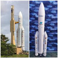 Image result for Ariane 5 Spacecraft Model