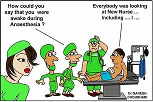 Image result for Anesthesia Cartoon