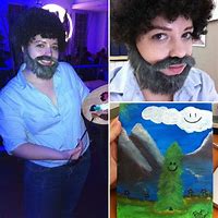 Image result for Bob Ross Halloween