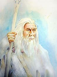 Image result for Gandalf the White Art