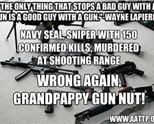 Image result for One Cannot Reason with a Gun Nut