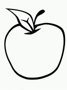 Image result for Apple Para Colorear