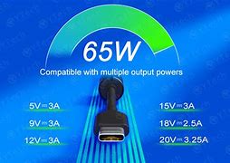 Image result for USB Type C 65W Travel AC Adapter