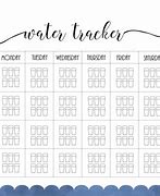 Image result for 30-Day Water Challenge Template