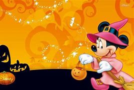 Image result for Minnie Mouse Halloween Wallpaper