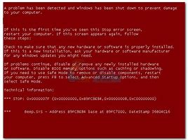 Image result for Computer Error Screen