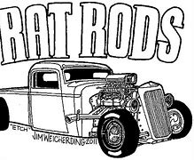 Image result for Hot Rod Truck Coloring Pages