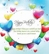 Image result for Happy Birthday Wish Card