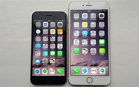 Image result for +Size 6 and iPhone 6Splus Difference