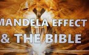 Image result for Mandela Effect Bible