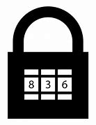 Image result for Unlock Icon White Blue Background