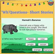 Image result for WH Questions for Kids