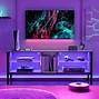 Image result for 75 Inch TV Stand Moble Tall