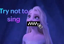 Image result for Try Not to Sing Disney