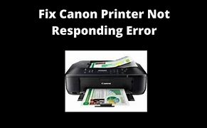 Image result for Canon Printer Not Responding Fix