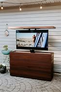 Image result for DIY Outdoor TV Cabinet