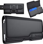 Image result for Real Leather Holster Pouch for iPhone 12