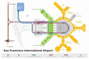 Image result for San Francisco International Airport Site Plan