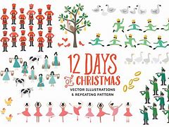 Image result for 12 Days of Christmas Poster