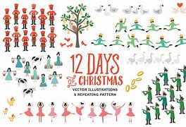 Image result for 12 Days of Christmas Calendar