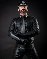 Image result for Master Leather Uniform Men