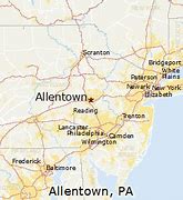 Image result for Map of Allentown PA Area