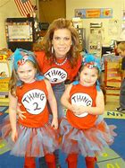 Image result for Thing 1 and 2 Shirts