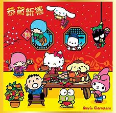 Image result for Sanrio New Year Wallpaper