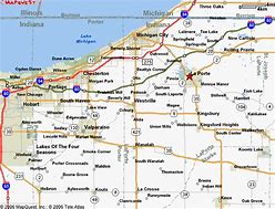 Image result for LaPorte County Township Map