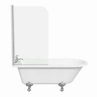 Image result for Free Standing Shower with Bath Screen