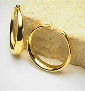Image result for Gold Hoop Earrings