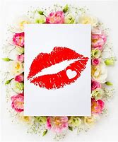 Image result for Heart Lips SVG