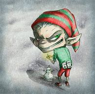 Image result for Creepy Christmas Elf