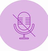 Image result for Microphone Mute Symbol