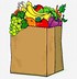 Image result for Food Bag Clip Art