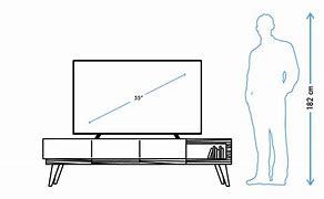 Image result for 65 Inch TV Next to Person