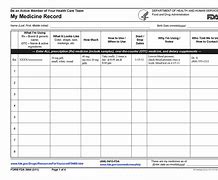 Image result for Template for Medication Schedule