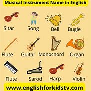 Image result for Musical Instruments and Their Names